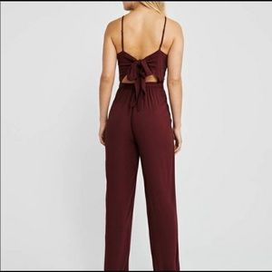 Abercrombie  XL open back romper